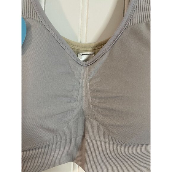 Spanx Reversible Breast Of Both Worlds Bra 2-In-1 Gray Beige S - Picture 3 of 9